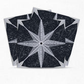 Mosaicowall Self Adhesive Vinyl Floor Tile Floor Tiles for Bedrooms, Living Room, Easy Installation